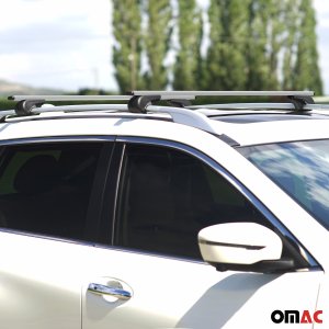 Mini Cooper Clubman Roof Racks - Omac - Solid-Alpha V1 - Gray - '16-'22